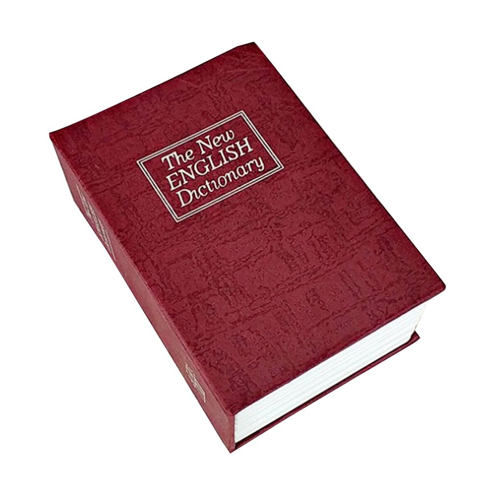 Change Box Dictionary Book Insurance Box European Simulation Book Safe Mini Storage Tank