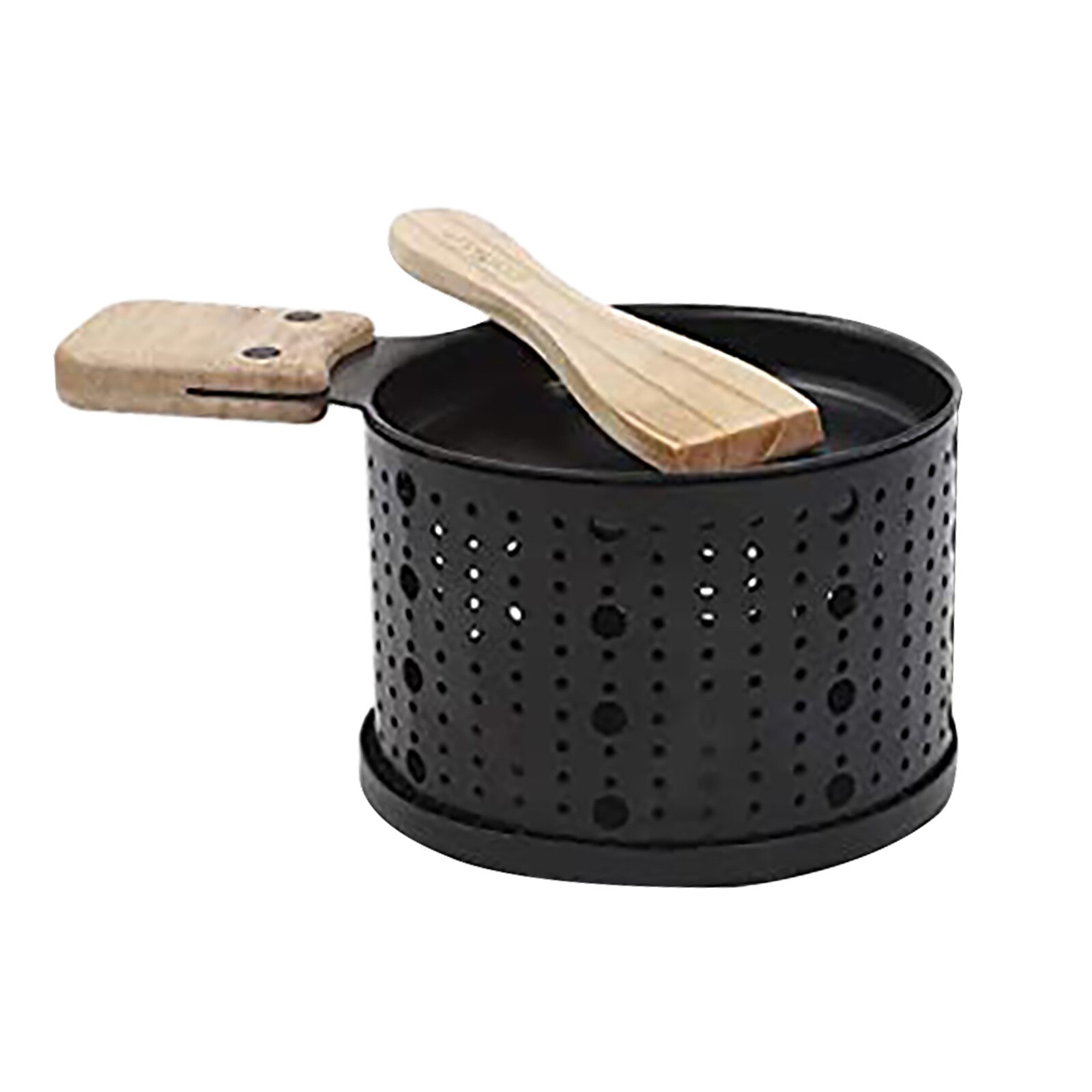 Cylinder Stainless Steel BBQ Grill Roast Mesh Net Non-stick Barbecue Baking Pan Round stainless steel barbecue grill: Default Title