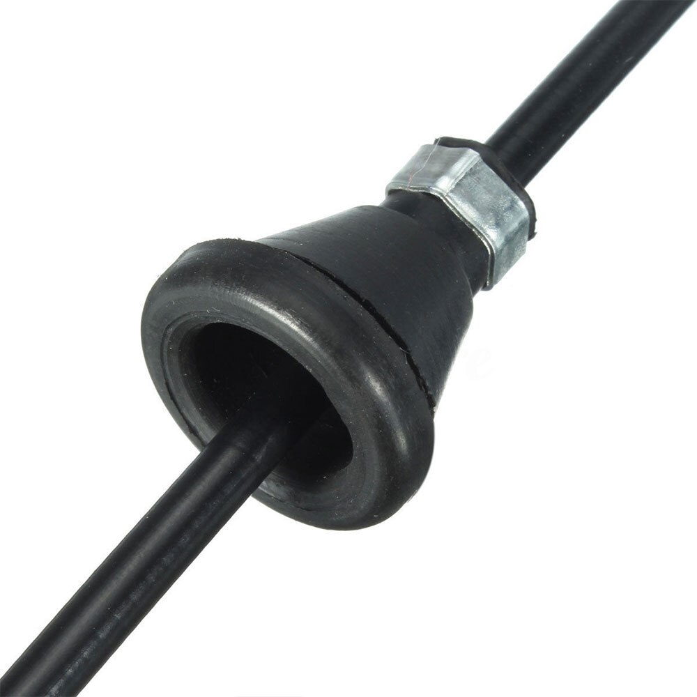 Vehemo Zwart 205CM Hood Release Kabel Bonnet Hood Kabel Auto Accessoires Licht Voertuig Outdoor Bonnet Kabel Cover Auto Accessoires