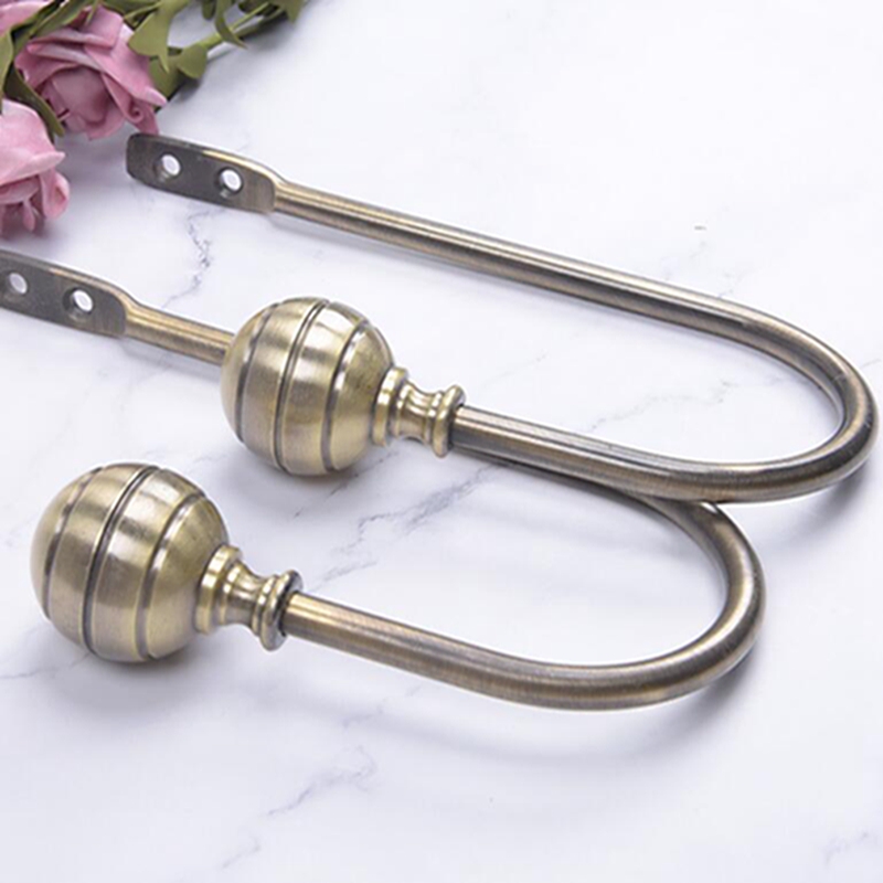 Curtain Wall Hook Base Round U-shaped Hooks Modern Window Hardware Accessories Curtainfashion Simple Style Home Decoration