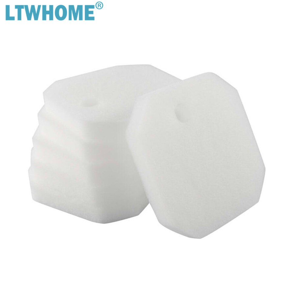 LTWHOME Ersatz Weiß Feine Filter Pads passen für Eheim 2616225 Professionelle 2222/2324 und Erfahrung 150/250/250T
