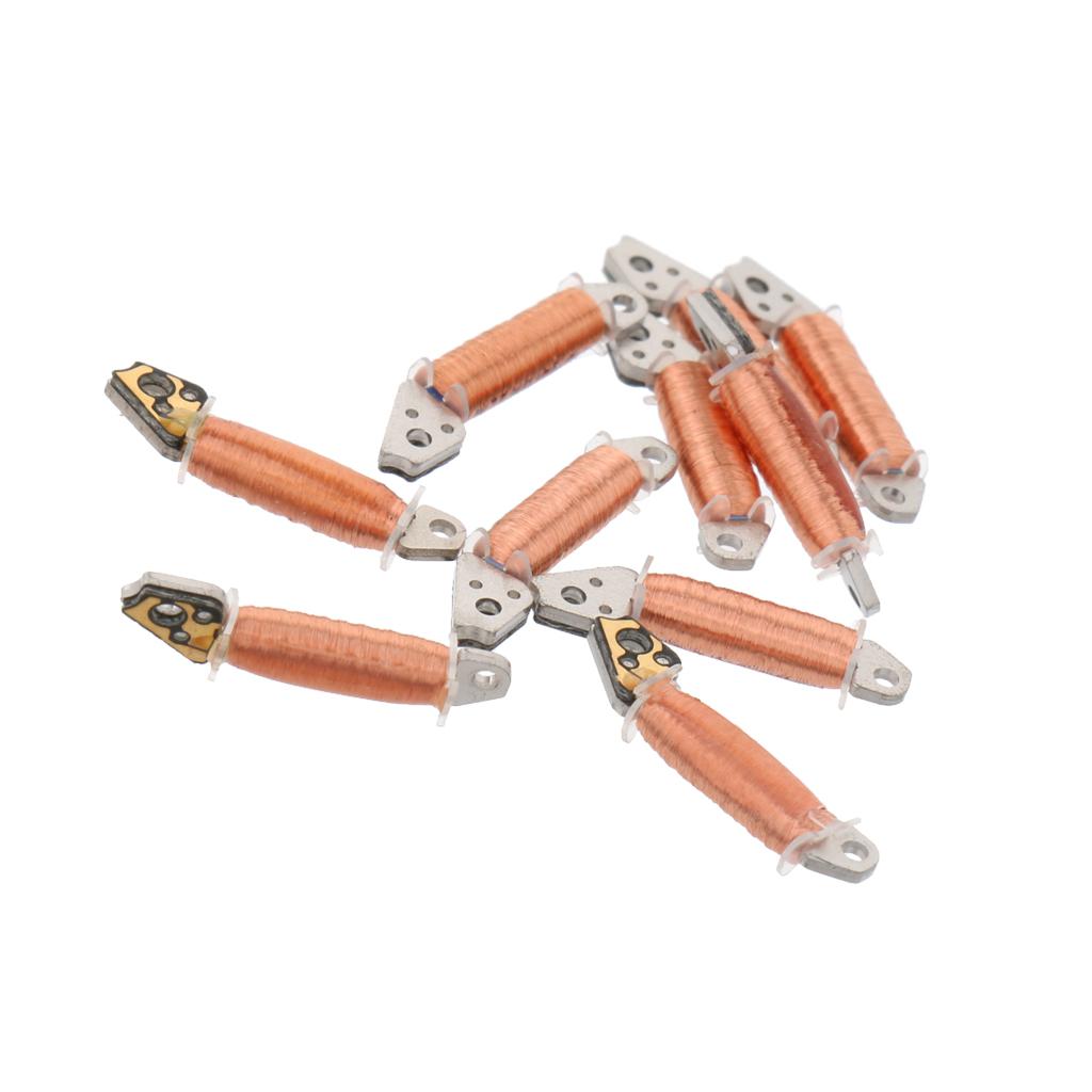 Remplacement de bobine de mouvement de montre à quartz, accessoires de mouvement de montre, pièces de réparation, , ensemble de 10 pièces, Yota 2035