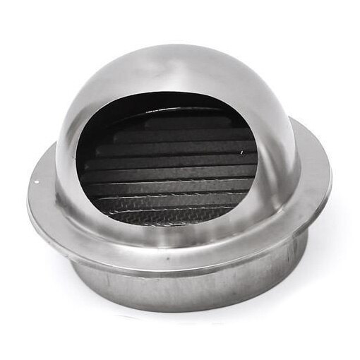 Stainless Steel Ventilation Wall Air Vent Exhaust Extractor Ducting 100mm