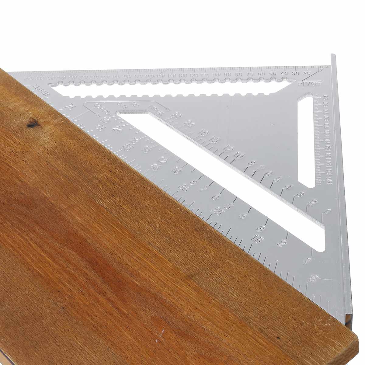12inch 30cm Metric Aluminum Alloy Triangle Ruler for Woodworking Square Gauge Measuring Tool for Speed Square Layout Gauge