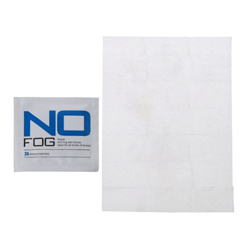 30pcs Glasses Anti-Fog Wet Wipes Pre-moistened Antifog Lens Wipe Individually Wrapped Disposable Defogger Eyeglass Wipes