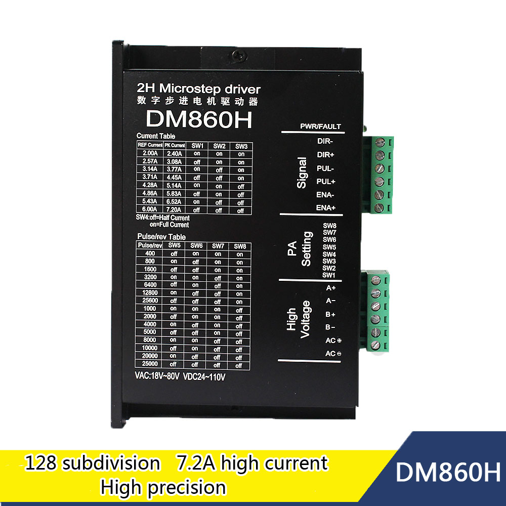 DM860H Dsp Digitale NEMA23/NEMA34 Stappenmotor Driver Met Ventilator
