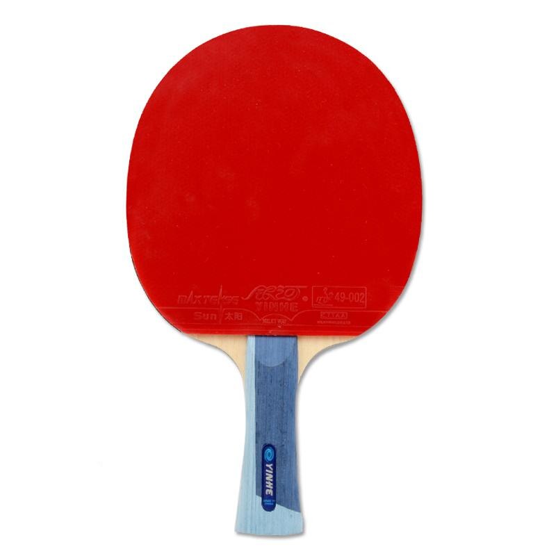 Raqueta de tenis de mesa Yinhe Galaxy 9 Star para Pips nacionales-en raquetas terminadas raqueta deportiva de tenis de mesa con bolsa: long handle