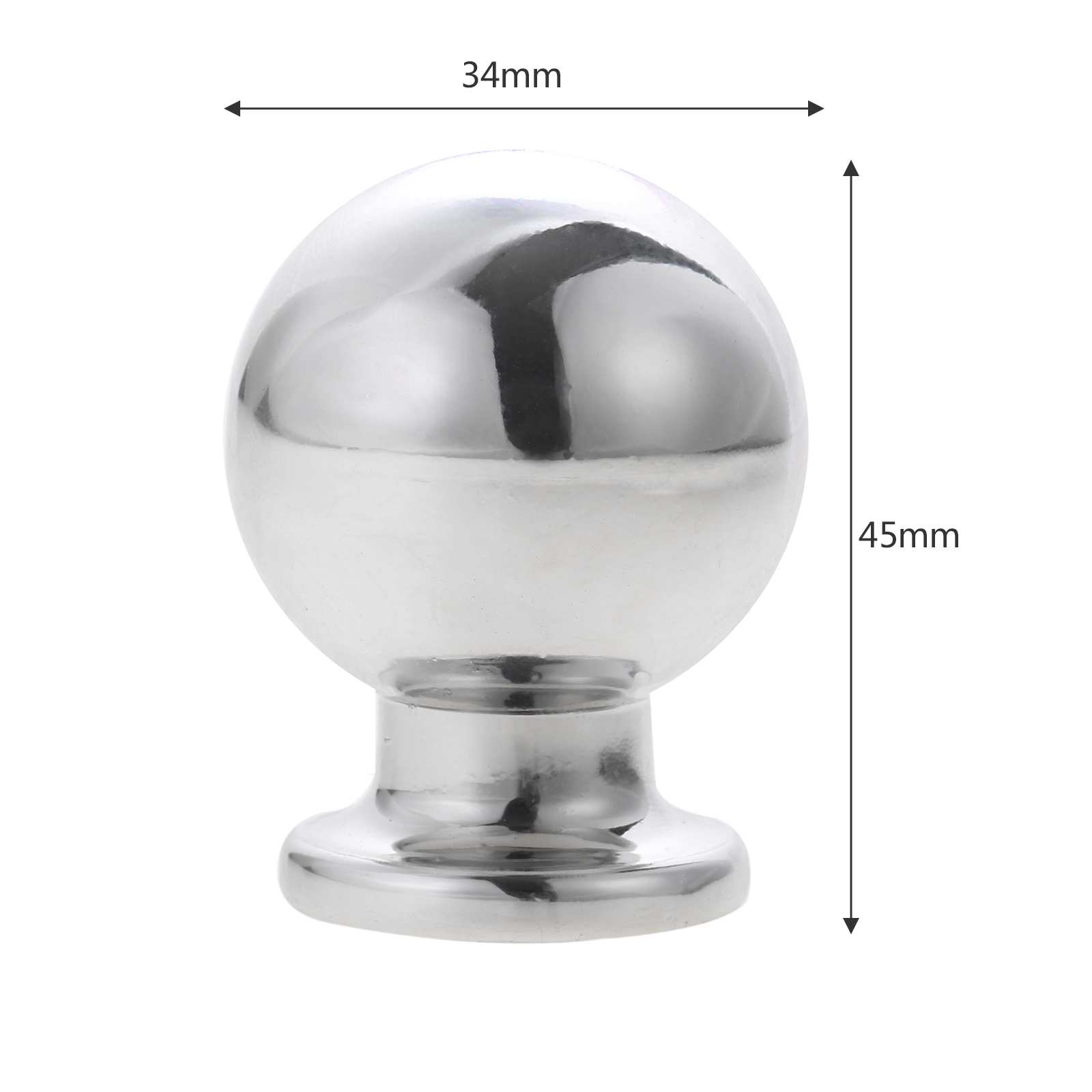 1Pc Clear Diamond Vorm Knop Enkele Poort Pull W/Schroef Plastic Crystal Gem/Bal Vorm Handvat Meubels lade Kast Kledingkast: 8