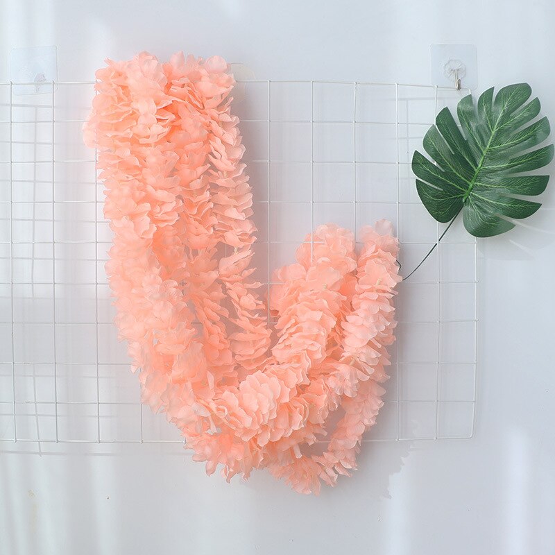 Artificial Flower Belt Wedding Flower String Hydrangea String Decoration Wisteria Rattan Orchid Flower String Flower Belt: 1