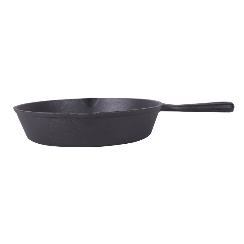 16cm 20cm støbejernsgryde mini non-stick flad æg steak stegepande til hjemmecamping picnic køkkenredskaber
