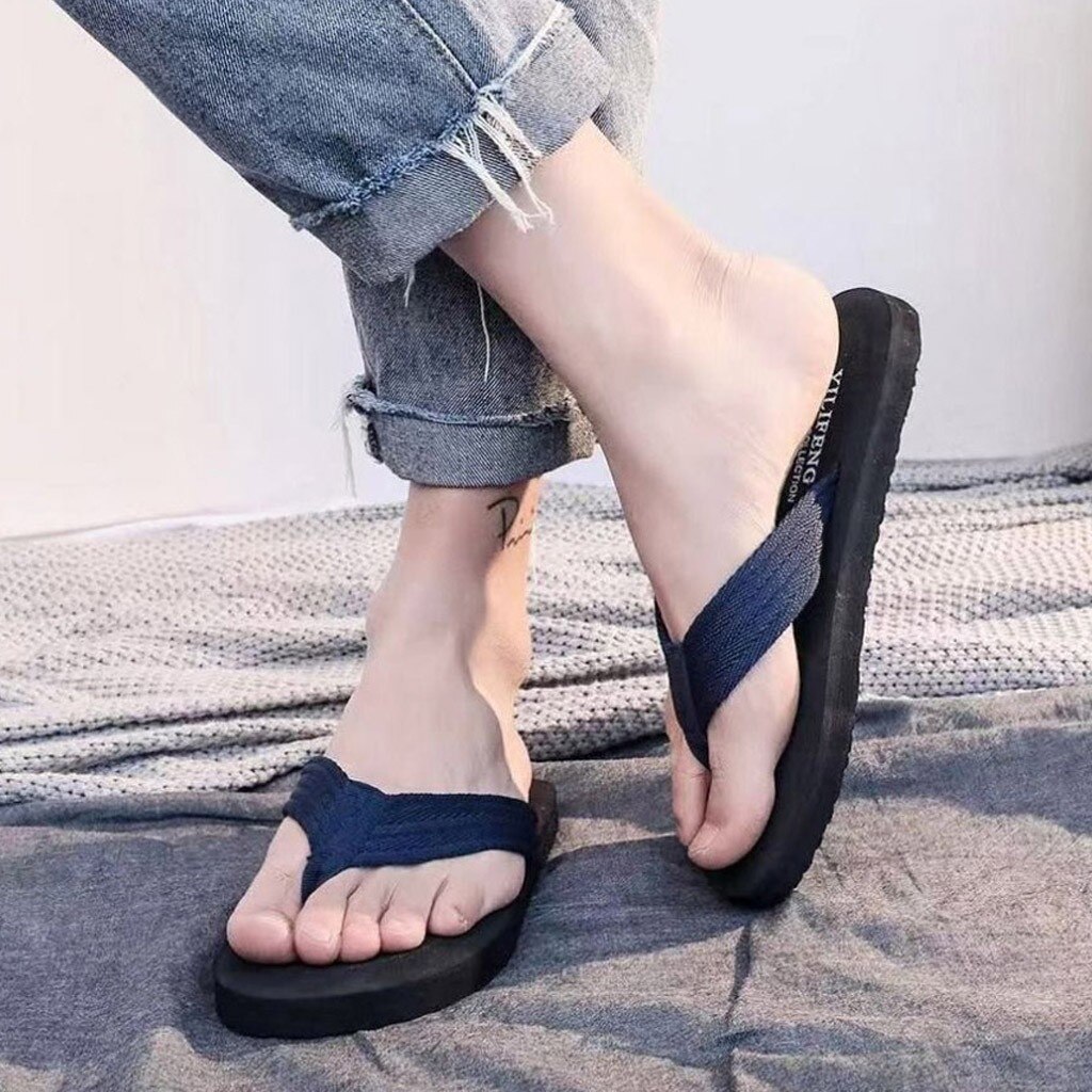 Sagace herre tøffel herre sommer Strand pustende sko herre tøffel snu-flopper flate sko Strand herre sommer snu-flopper: Bu / 40