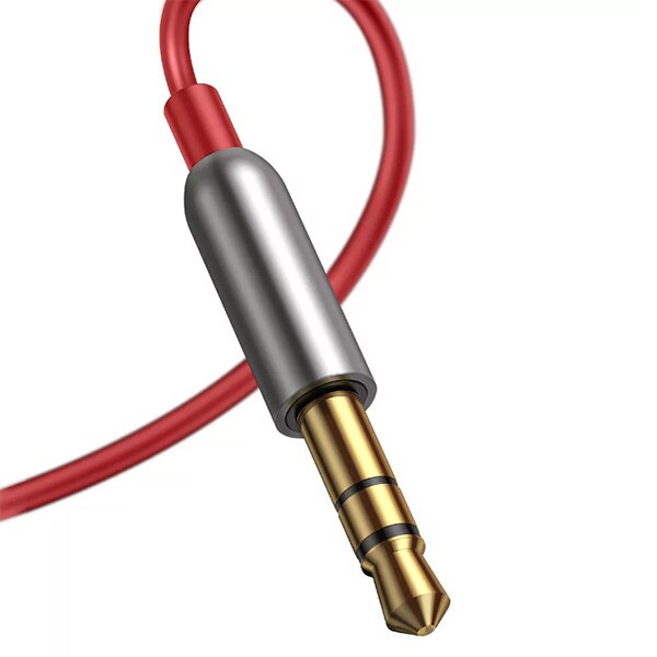 Baseus Draadloze Adapter Kabel Auto En Thuis Luidspreker Aansluiting Rood Of Zwart Comfortabele Muziek Fest Zomer Reizen