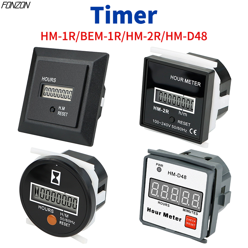HM AC24-240V 0-99999.9 Hour Timer function Electro... – Grandado