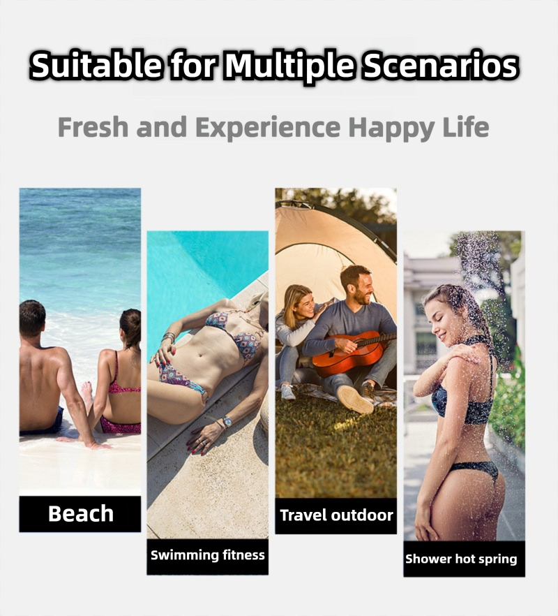 Cartoon Eenhoorn Badjas Strandlakens Sneldrogende Badhanddoek Lichtgewicht Microfiber Kapmantel Zwemmen Surf Volwassen Meisjes Poncho