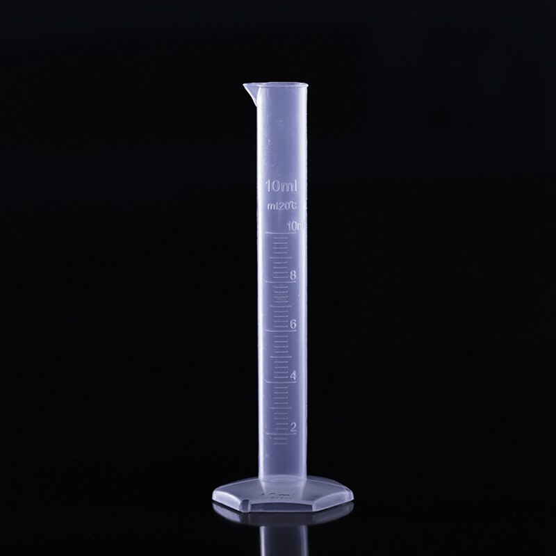 10 ML plastic measuring cylinder, Measuring Cup, 10 ML measuring cup for laboratory use: 10ml