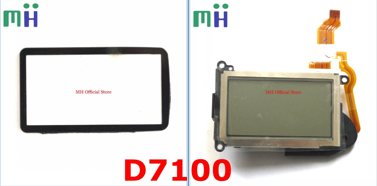 For Nikon D7100 D7200 Top LCD Top Cover Screen Display Camera Repair Part Spare Unit: Bundle 2