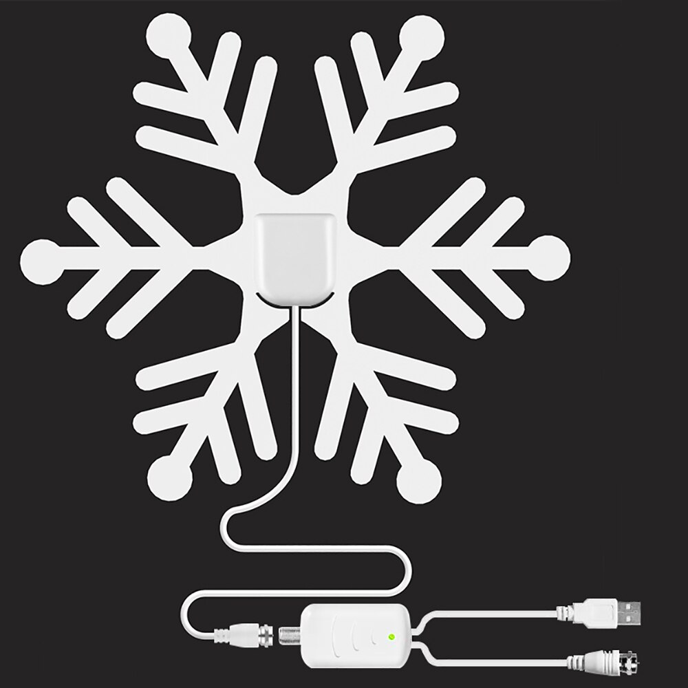 Beste Schnee Geformt drinnen TV Antenne BP-ATX12 Digital TV Antenne drinnen