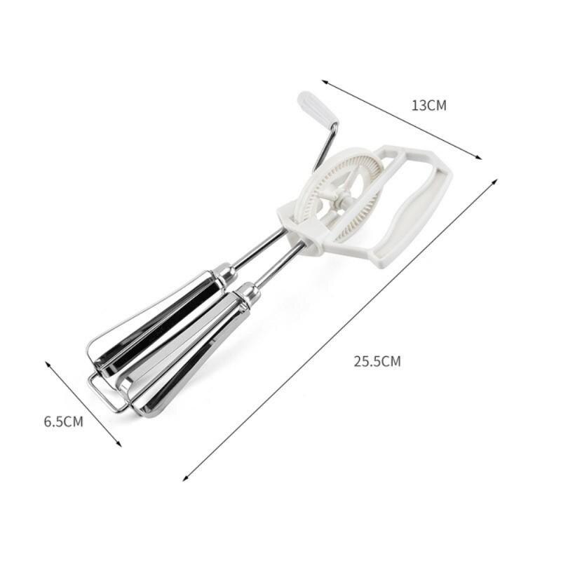 Semi-Automatische Mixer Eiklopper Ei Garde Handleiding Hand Mixer Zelf Draaien Ei Stirrer Keuken Accessoires Egg Gereedschap