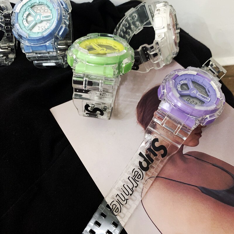 Sport montre numérique hommes femmes veilleuse LED montre Silicone électronique garçon fille montre Couple montres enfant horloge relogio reloj
