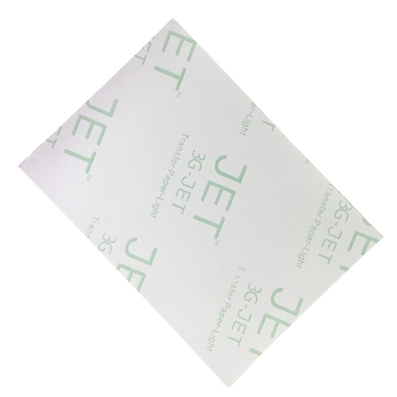 Light color 3GJE for cotton T-shirt clothing for A4 inkjet printer transfer paper/ sublimation paper