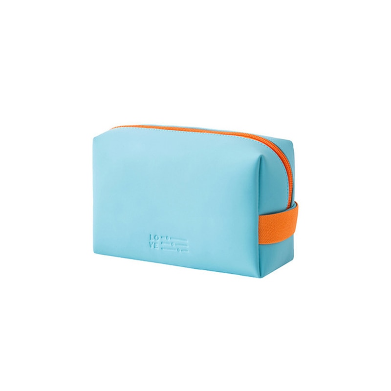 Reise Kosmetik tasche Frauen wasserdicht nette candy farben make-up taschen tragbare speicher Machen up Tasche Organizer: C2