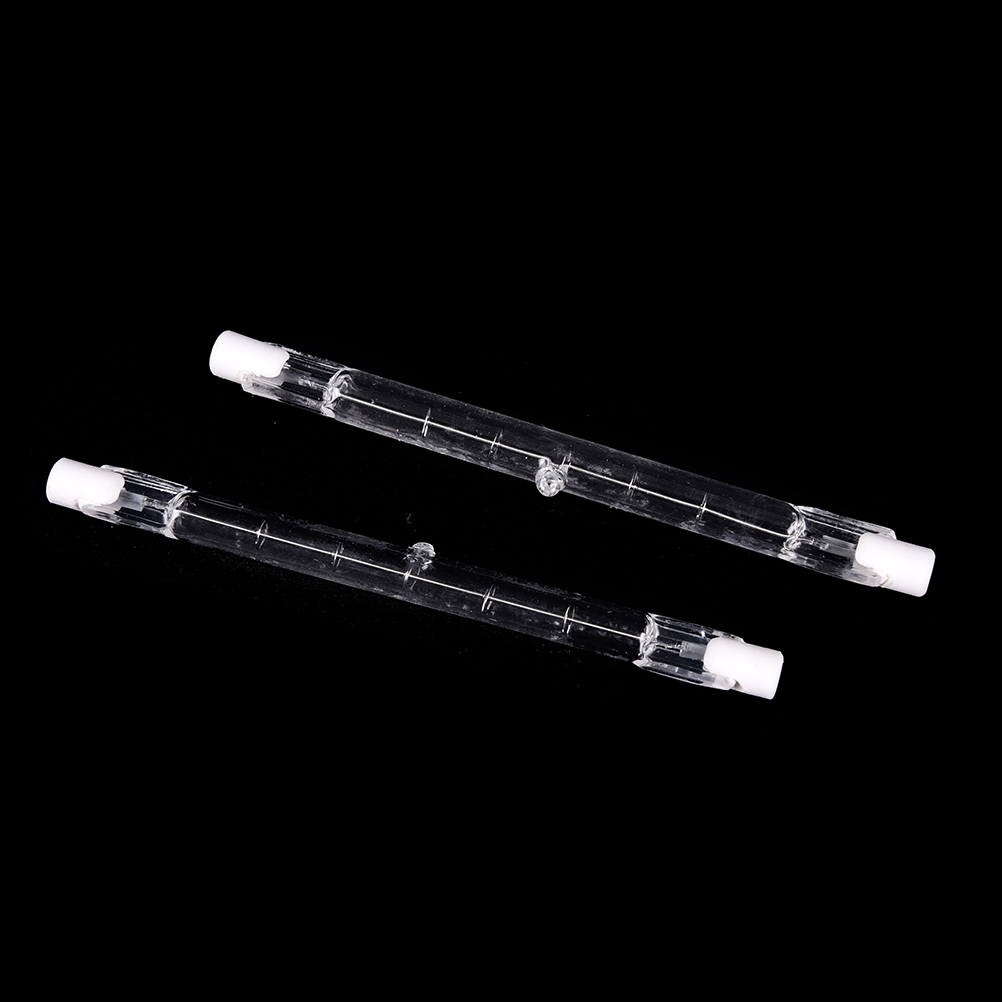 1pc 118mm r7s Halogens chein werfer Halogenlampe r7s Lampen 300w 220v-240v Halogenlampe Wolfram filament doppel endig linear