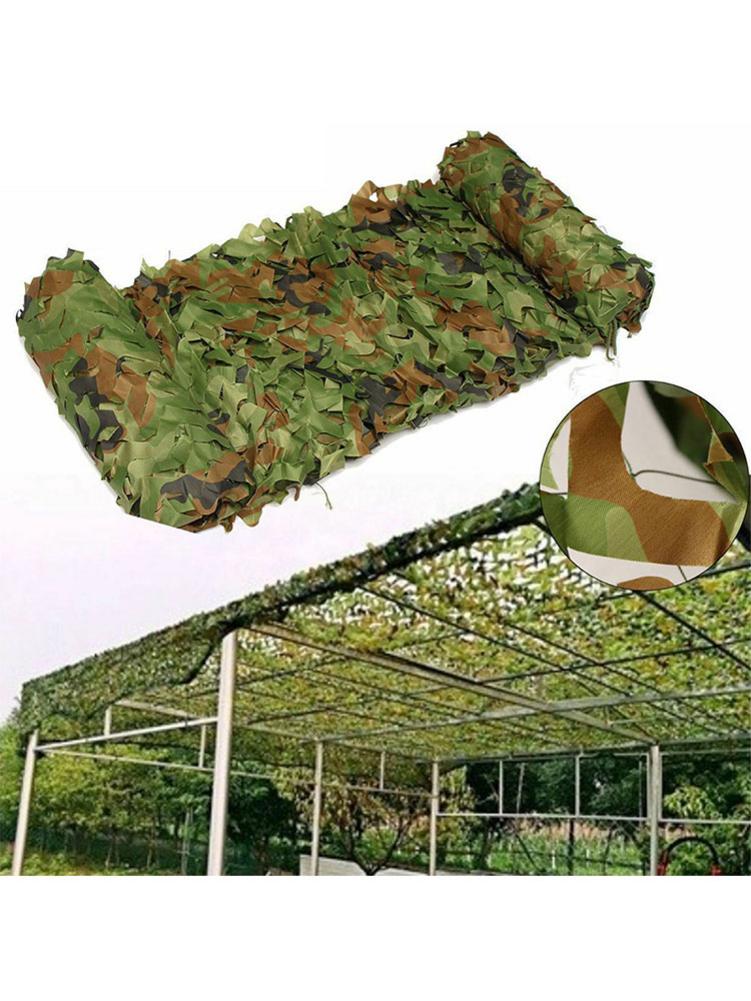 Woodland Camo Netting Camouflage Net Privacy Protection Camouflage Mesh For Outdoor Camping Forest Landscape