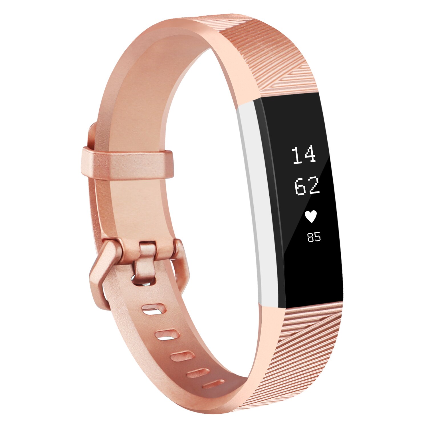 Correa ajustable de silicona suave de para Fitbit Alta HR, pulsera deportiva, Fibit Alta HR