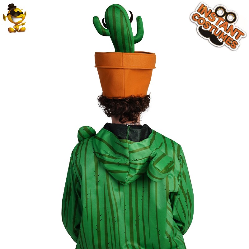 QLQ-Sombrero de Cactus Unisex para adultos, disfraz de , verde, divertido, para hombre y mujer