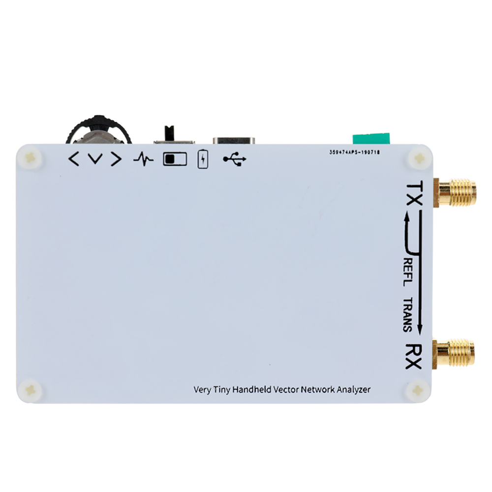 Vectornetwerkinstrument nanovna 50 khz -900 mhz kortegolfanalysator digitaal scherm digitaal staande golfmeetinstrument