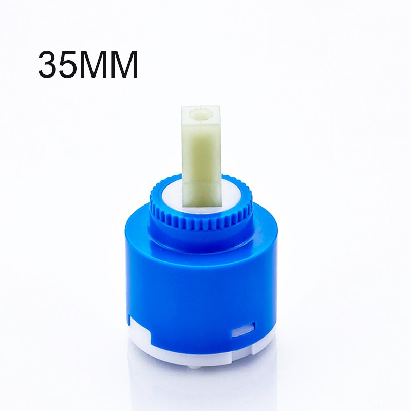 35mm/40mm Ceramic Disc Cartridge Inner Blue Faucet Valve Water Mixer Tap For Faucet Replace Part: 35MM