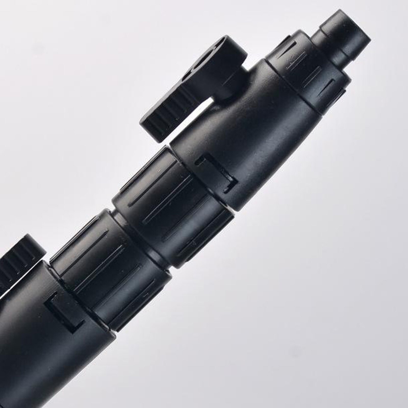 Aquarium Water Flow Control Valve 12-16mm Plastic Valve Hose Pipe Disconnect Quick Install Connector for Fish Tank