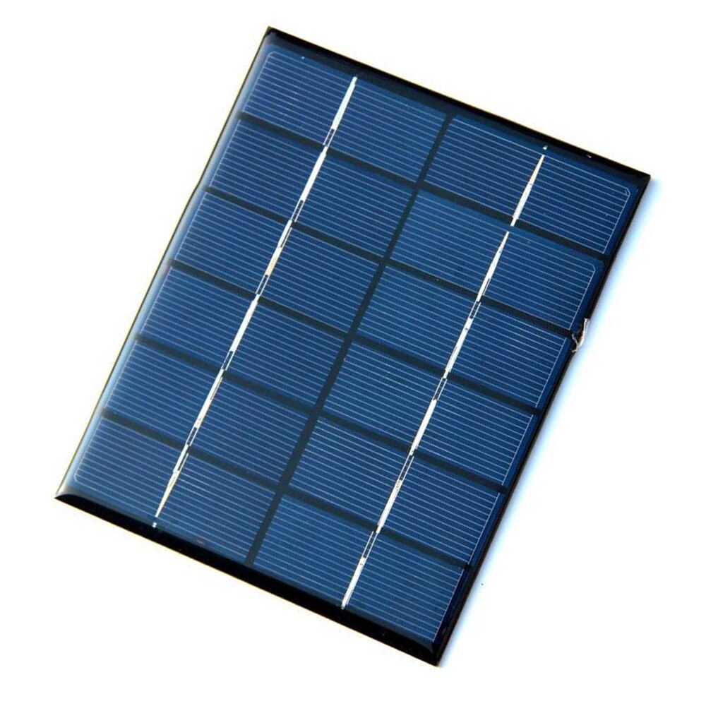 1 Pcs Solar Panel 6V 2W 330mA Cell DIY Battery Charger Mini Solar Panel Module System Cells For Cell Charger Toy LED Light