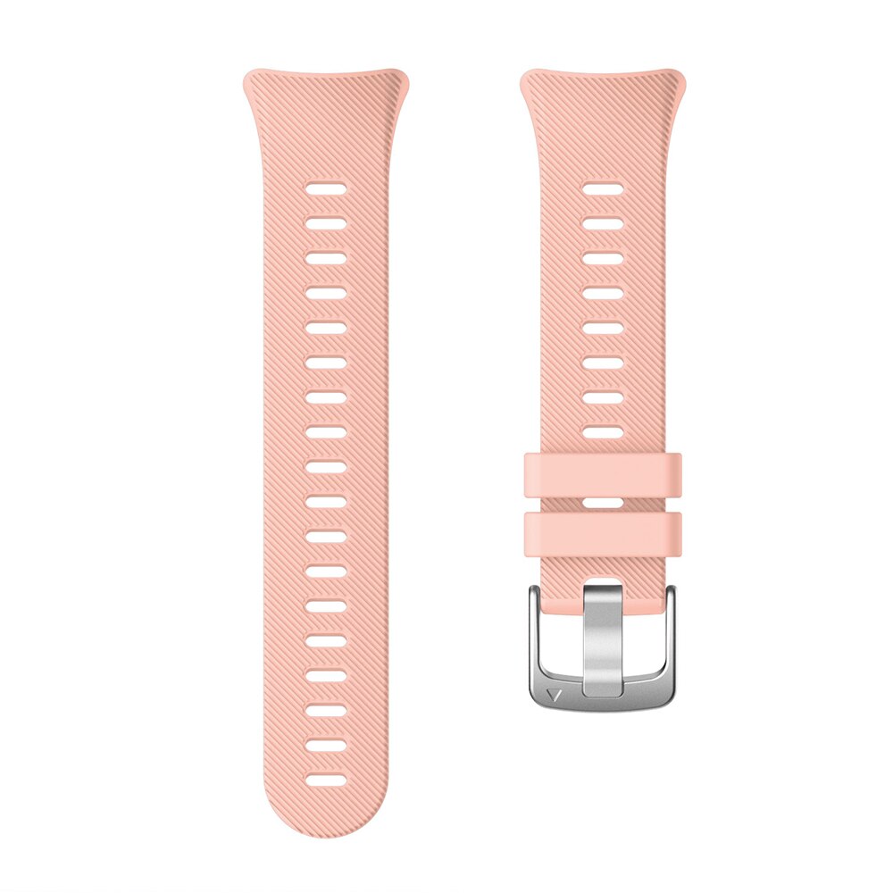 Silicone Watchband For Garmin Swim 2 Smart Watch Band Replacement Wrist Band Strap for Garmin Swim 2: Pink