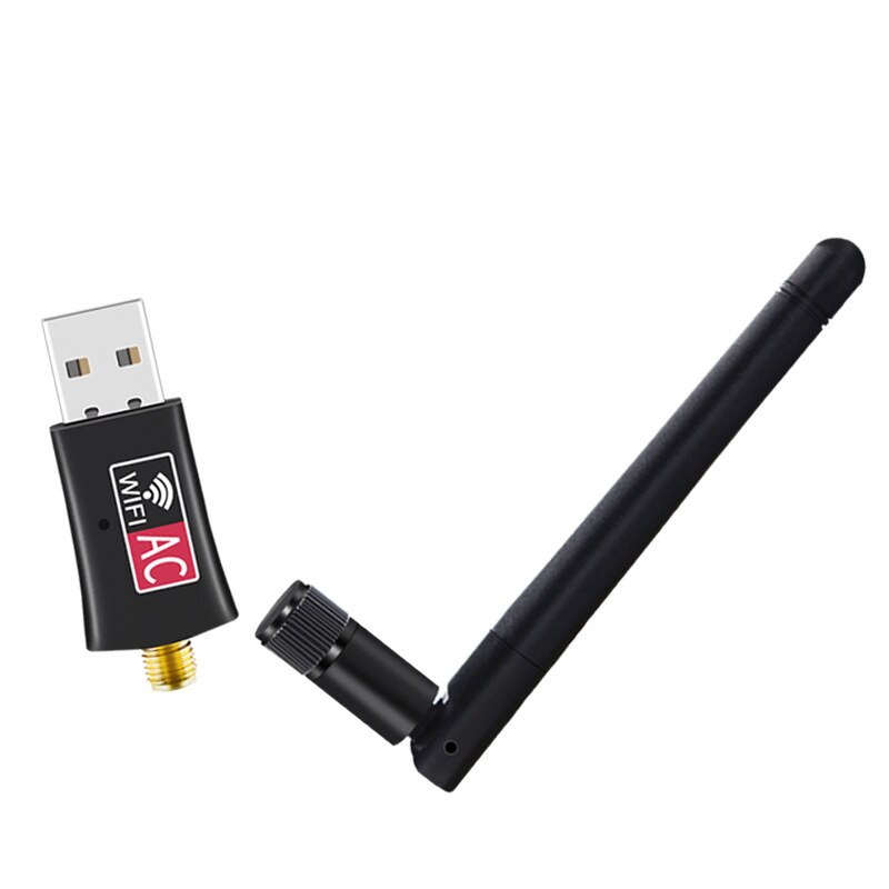 Wireless USB wifi Adapter AC600 Dual Band 600Mbps 2.4GHz 5GHz WiFi with Antenna PC Computer Network Card Receiver 802.11b/n/g/ac