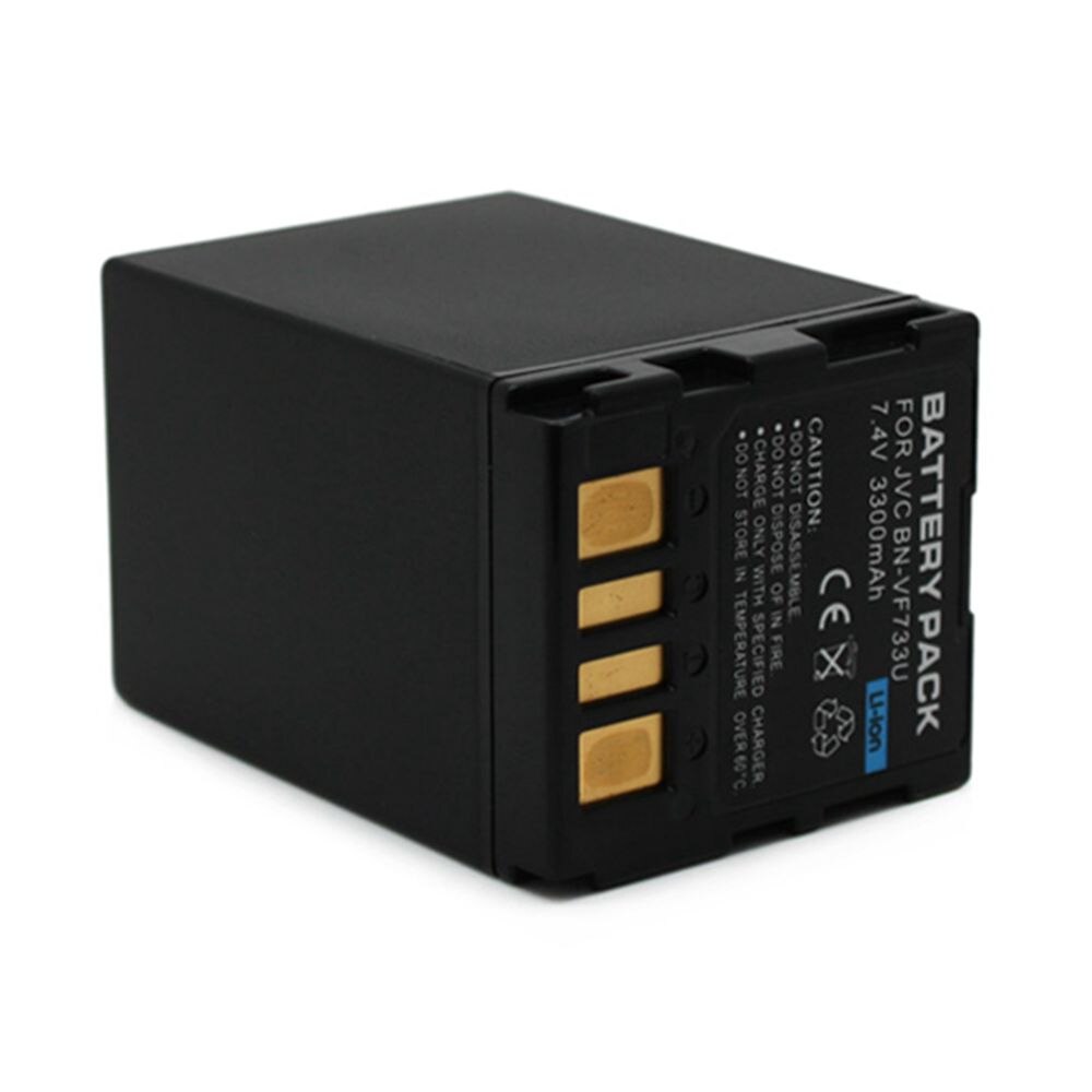 WHCYonline 3300mAh BN-VF733U BNVF733 Camera Battery For JVC GR-D250 GR-DF590 GR-X5 GZ-MG40 GZ-MG50 DSC-E6 DSC-J4 GR-D270 GR-D271