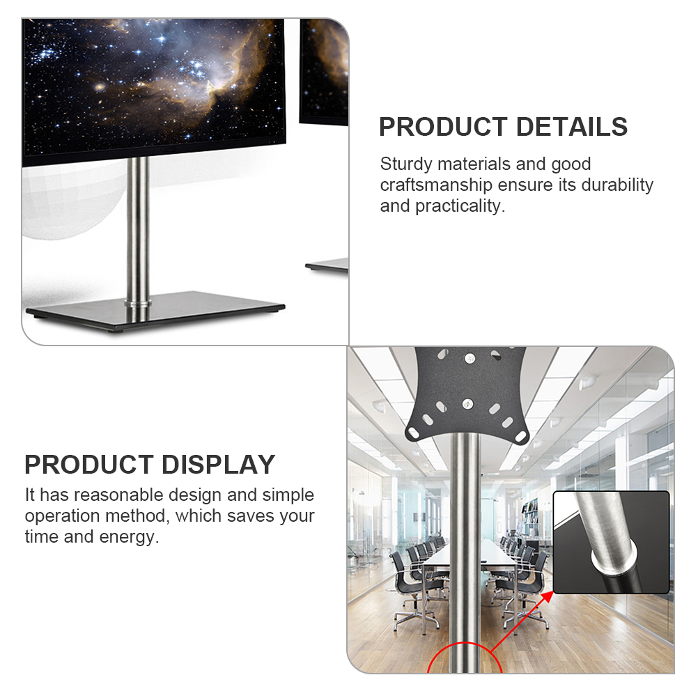 Adjustable Single Monitor Desk Mount Stand Computer Screen Monitor Holder