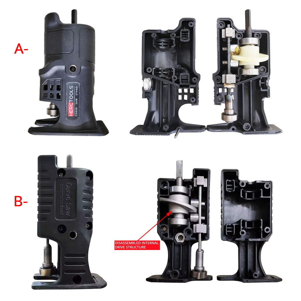 Conversiekop van schroevendraaier Elektrische boormachine naar elektrische zaag Reciprozaag Huishoudelijke multifunctionele ijzerzaag Houtgereedschap