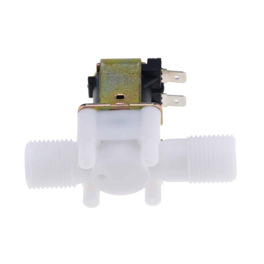 Normally open 1/2" Plastic Solenoid Valve DC 12V 24V Magnetic Dispenser Drinking Water Pneumatic Pressure Controller Switch