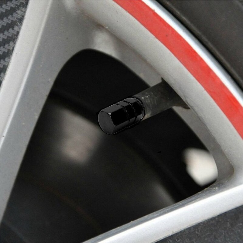 4 stk aluminiums dekk hjulfelger stamme luftventil lokk dekk dekk bil lastebil sykkel