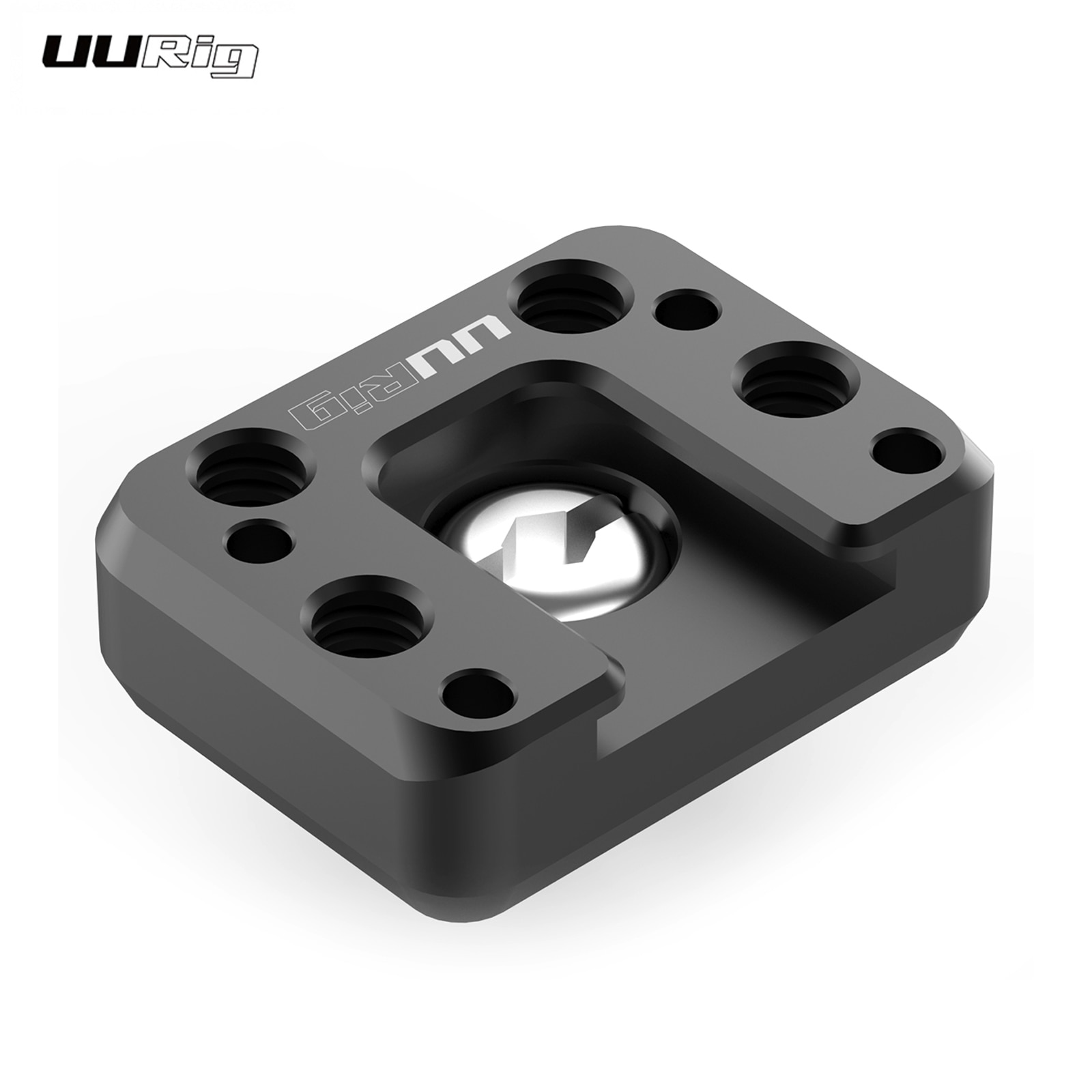 Uurig R070 Gimbal Stabilizer Mount Plaat Uitbreiding Plaat Met Koud Schoen 1/4 Inch Schroef Arri Lokaliseren Gat Voor Zhiyun Crane 2S