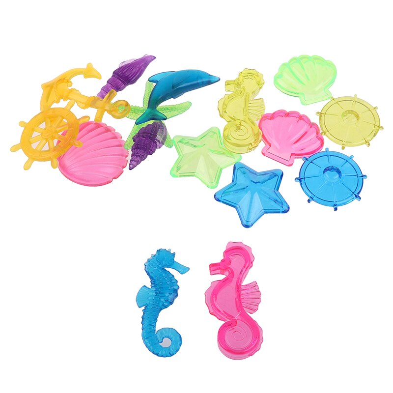 Children's Summer Play Underwater Entertainment Game Props Diving Gem Toy Set