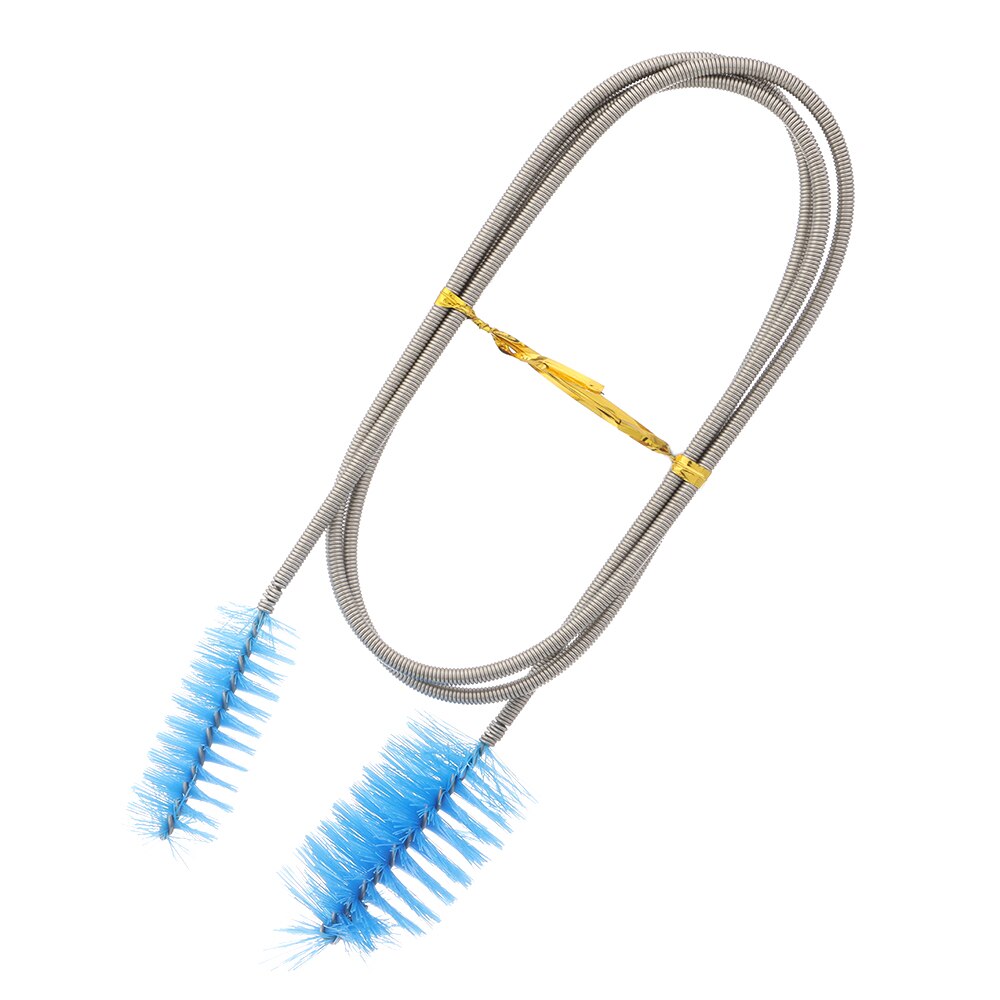 45/90/155/200cm- teiliges rohrreinigungsbürsten-einstellen für aquarienpumpen, flexibel doppelschlauchbürste, zubehör für aquarienrohre: Blau / 90cm