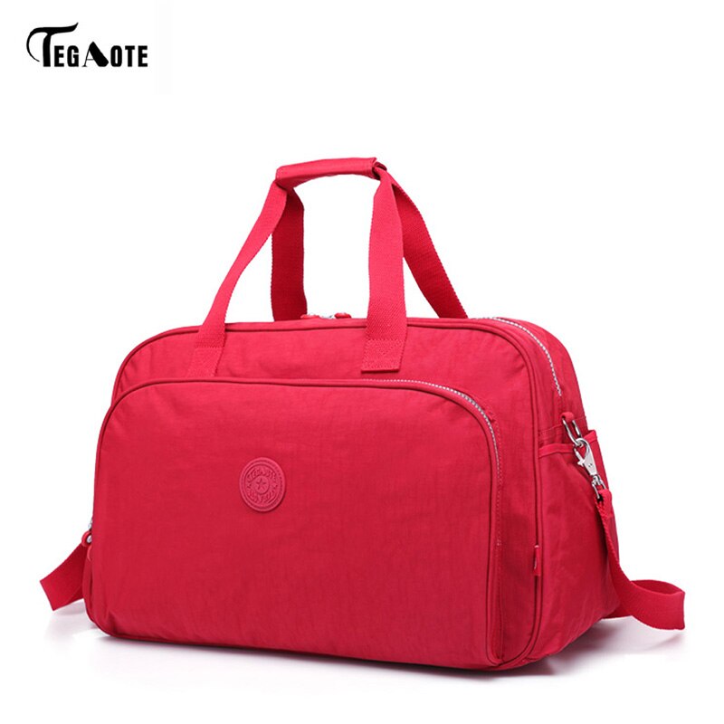 TEGAOTE herren Wasserdichte Frauen Reisetasche Große Kapazität Reise Tasche Frauen Nylon Gepäck Reise Duffle Handtaschen unisex 283
