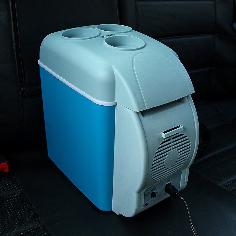 12V 7.5L Capacity Portable Car Refrigerator Cooler Warmer Truck Thermoelectric Electric Fridge for Travel RV Boat