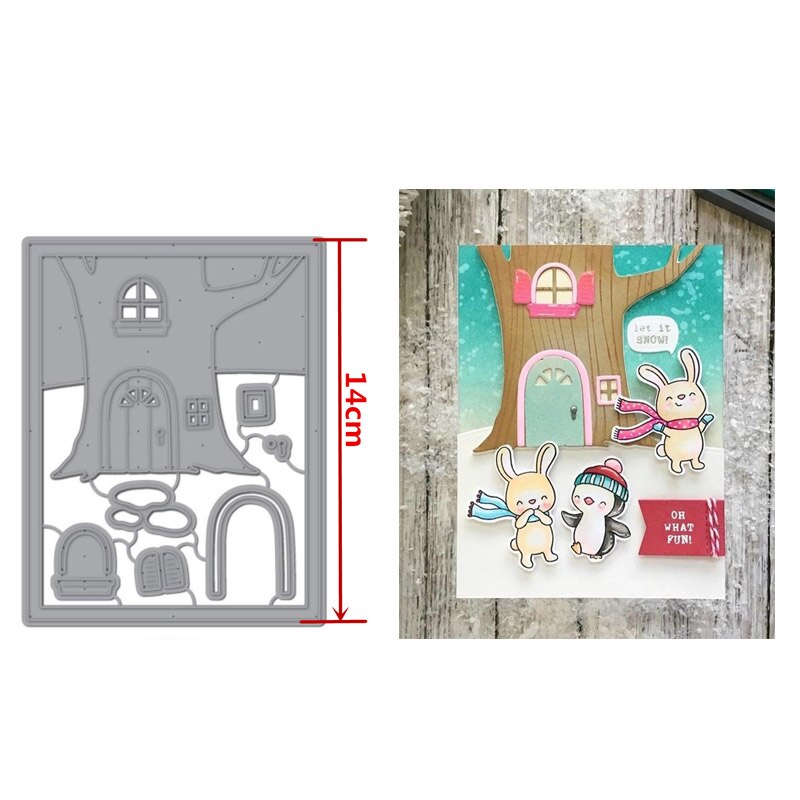 Rectangle Frames Scenes Rainbow Words Phrases Metal Cutting Dies Pond Stencil DIY Card Crafts Scrapbooking Template dies