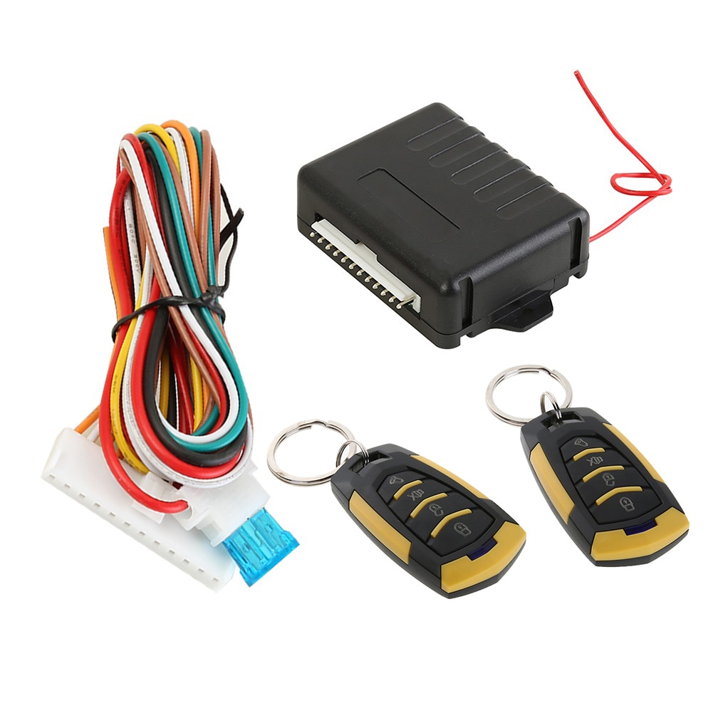 Kit de verrouillage de porte centrale de voiture classique, système d&#39;alarme d&#39;entrée sans clé, 410/T112, fournitures automobiles, accessoires