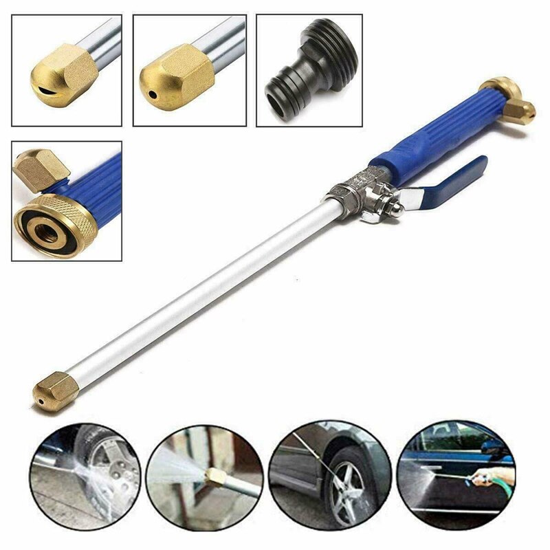 High Pressure Water Washing Spray Gun Car Clean Lawn Garden Hose Pipe Nozzle Jet