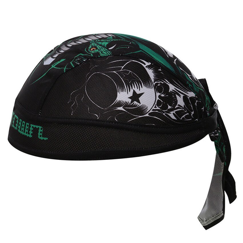 Casquette de cyclisme d'été respirante, bandeau de soleil, écharpe de cyclisme vtt, Bandana de vélo pour hommes, écharpe de tête Pirate