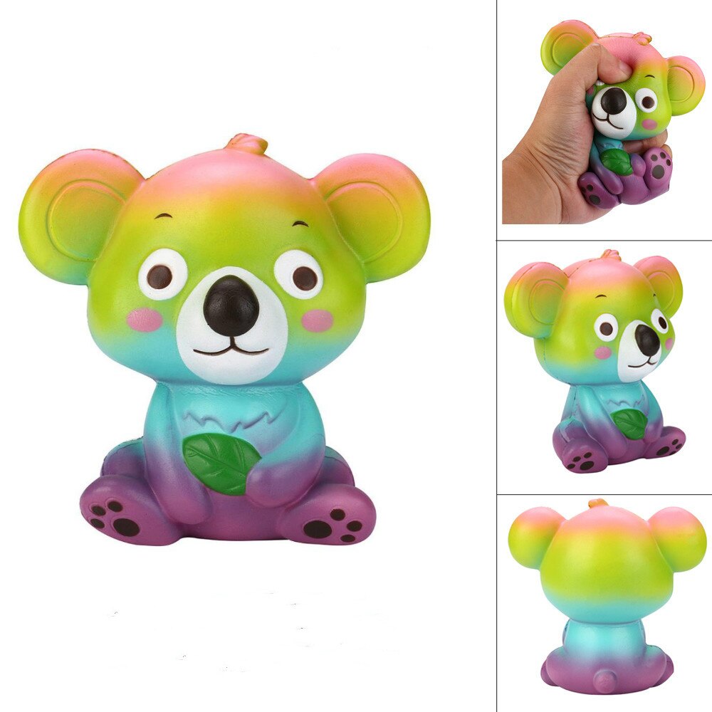 Mskwee 12Cm Leuke Koala Squishy Speelgoed Langzaam Stijgende Telefoon Strap Kids Kawaii Squeeze Speelgoed Koala Stress Squishies
